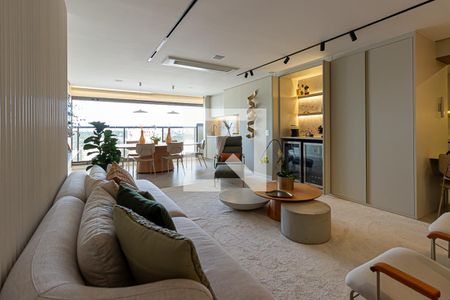 Sala de apartamento à venda com 3 quartos, 157m² em Jardim das Acacias, São Paulo