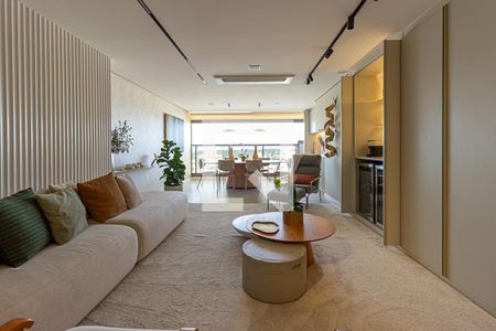 Sala de apartamento à venda com 3 quartos, 157m² em Jardim das Acacias, São Paulo