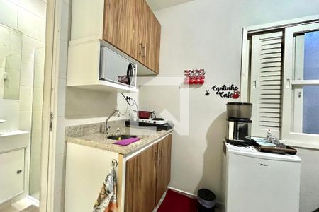 Cozinha de kitnet/studio à venda com 1 quarto, 18m² em Jardim Oriental, São Paulo