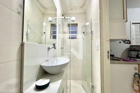 Banheiro de kitnet/studio à venda com 1 quarto, 18m² em Jardim Oriental, São Paulo