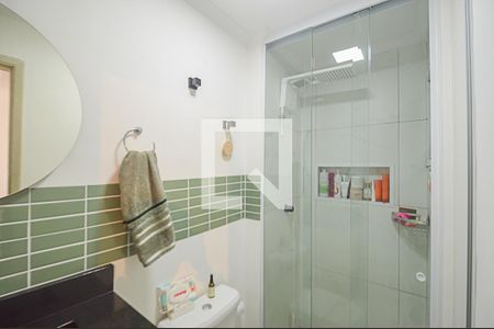 Banheiro de apartamento à venda com 1 quarto, 44m² em Centro, São Bernardo do Campo