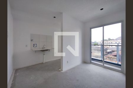 Sala de apartamento à venda com 1 quarto, 35m² em Santo Cristo, Rio de Janeiro
