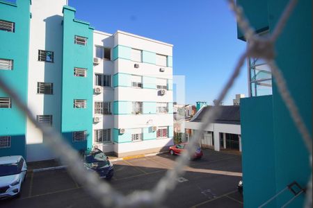 Sala_Vista de apartamento à venda com 2 quartos, 80m² em Morro Santana, Porto Alegre