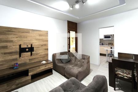 Sala de apartamento à venda com 2 quartos, 56m² em Jardim Santa Teresa, Jundiaí