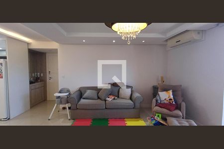 Sala e sala de jantar de apartamento para alugar com 3 quartos, 135m² em Kobrasol, São José