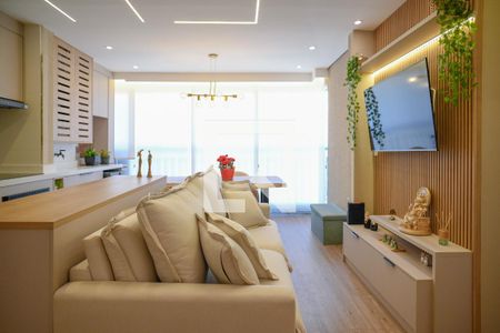 Sala de apartamento à venda com 2 quartos, 56m² em Vila Nair, São Paulo