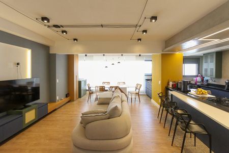 Sala de apartamento à venda com 1 quarto, 89m² em Vila Independencia, São Paulo