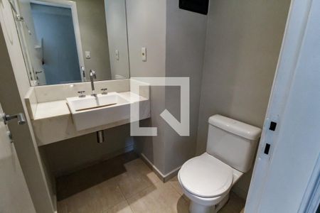 Lavabo de apartamento à venda com 3 quartos, 110m² em Jardim Leonor, São Paulo