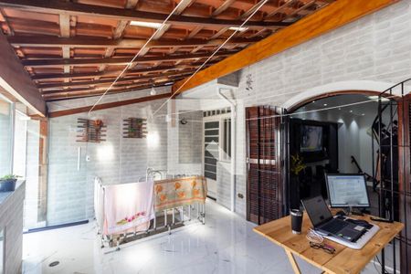 Varanda da Sala de casa à venda com 3 quartos, 300m² em Vila Campanela, São Paulo