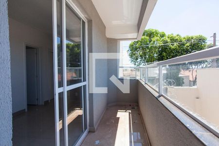 Varanda da Sala de apartamento para alugar com 2 quartos, 54m² em Nova Uberlândia, Uberlândia