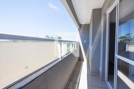 Varanda da Sala de apartamento para alugar com 2 quartos, 54m² em Nova Uberlândia, Uberlândia
