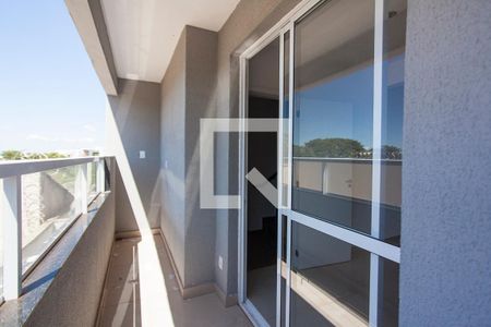 Varanda da Sala de apartamento para alugar com 2 quartos, 54m² em Nova Uberlândia, Uberlândia