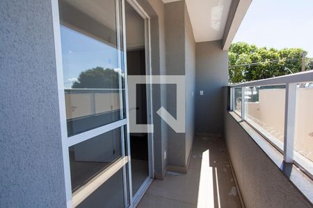Varanda da Sala de apartamento para alugar com 2 quartos, 54m² em Nova Uberlândia, Uberlândia
