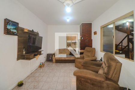 Sala de casa à venda com 3 quartos, 150m² em São Sebastião, Porto Alegre