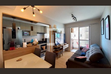 Sala de apartamento à venda com 2 quartos, 51m² em Jardim Samambaia, Campinas