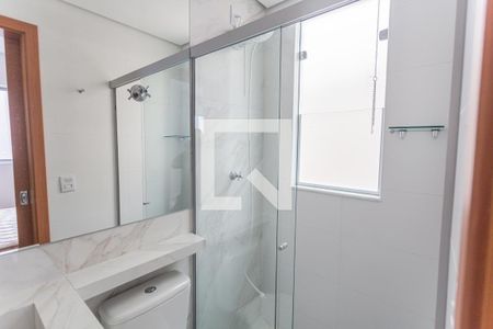 Banheiro Social de apartamento à venda com 1 quarto, 48m² em São Pedro, Belo Horizonte