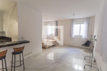 Sala/Quarto de apartamento à venda com 1 quarto, 48m² em São Pedro, Belo Horizonte