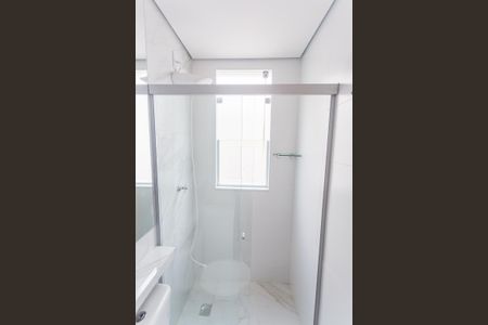 Banheiro Social de apartamento à venda com 1 quarto, 48m² em São Pedro, Belo Horizonte