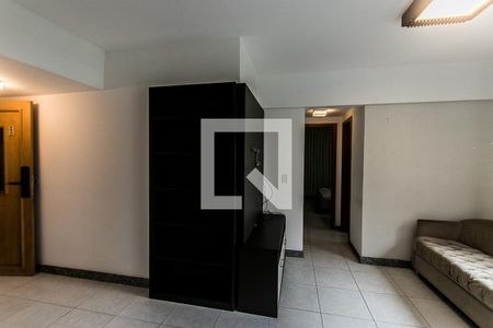 Sala de apartamento para alugar com 1 quarto, 55m² em Jardim Armação, Salvador