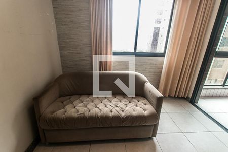 Sala de apartamento para alugar com 1 quarto, 55m² em Jardim Armação, Salvador
