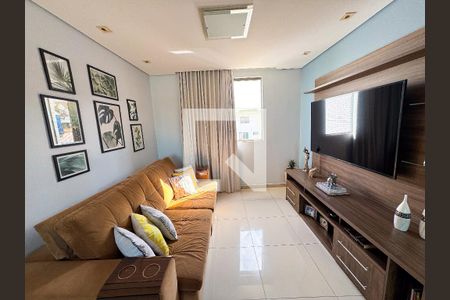 Sala de apartamento à venda com 3 quartos, 134m² em Riacho das Pedras, Contagem