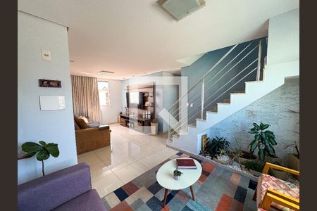 Sala de apartamento à venda com 3 quartos, 134m² em Riacho das Pedras, Contagem
