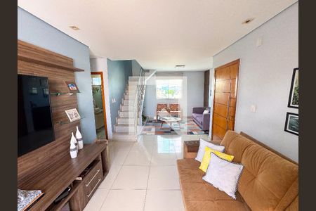 Sala de apartamento à venda com 3 quartos, 134m² em Riacho das Pedras, Contagem