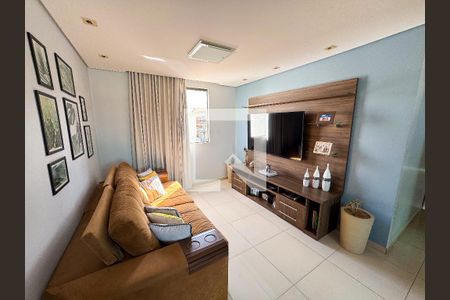 Sala de apartamento à venda com 3 quartos, 134m² em Riacho das Pedras, Contagem