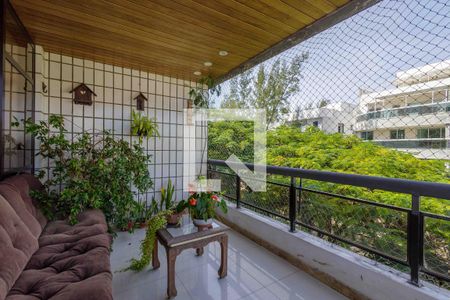 Varanda de apartamento à venda com 3 quartos, 139m² em Recreio dos Bandeirantes, Rio de Janeiro