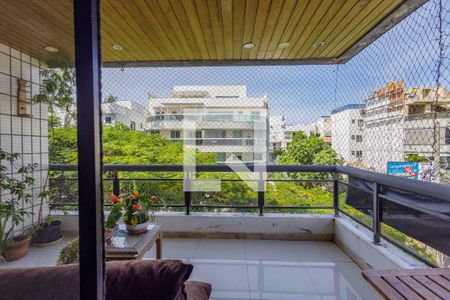 Varanda de apartamento à venda com 3 quartos, 139m² em Recreio dos Bandeirantes, Rio de Janeiro