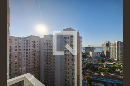 Vista da Varanda de apartamento para alugar com 2 quartos, 45m² em Santo Cristo, Rio de Janeiro