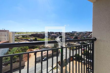 Varanda da Sala de apartamento à venda com 2 quartos, 47m² em Cidade Satélite Íris, Campinas