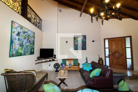 Sala de casa à venda com 4 quartos, 393m² em Loteamento Caminhos de San Conrado (sousas), Campinas