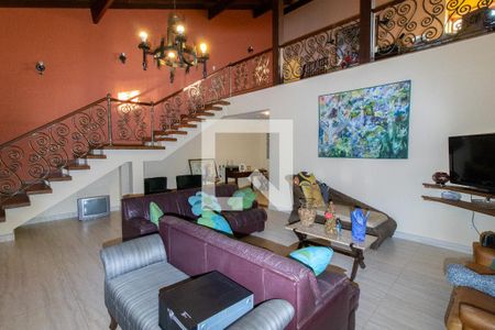 Sala de casa à venda com 4 quartos, 393m² em Loteamento Caminhos de San Conrado (sousas), Campinas