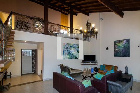 Sala de casa à venda com 4 quartos, 393m² em Loteamento Caminhos de San Conrado (sousas), Campinas