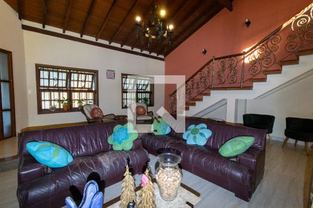 Sala de casa à venda com 4 quartos, 393m² em Loteamento Caminhos de San Conrado (sousas), Campinas
