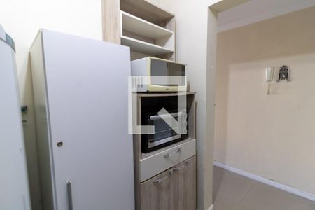 Cozinha de kitnet/studio à venda com 1 quarto, 27m² em Cidade Baixa, Porto Alegre