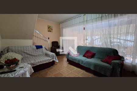 Sala de casa à venda com 3 quartos, 110m² em Vila Alzira, Santo André