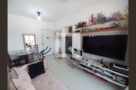 Sala de apartamento para alugar com 2 quartos, 50m² em Castelo, Santos