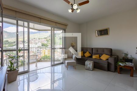 Sala de apartamento para alugar com 3 quartos, 122m² em Grajaú, Rio de Janeiro