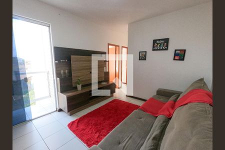 Sala de apartamento à venda com 2 quartos, 55m² em Novo Horizonte, Betim