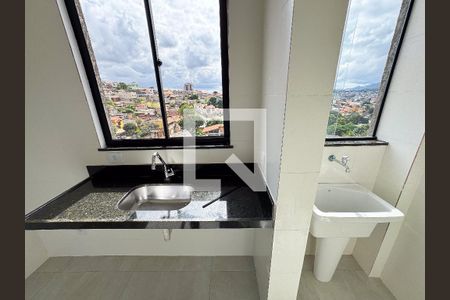 Cozinha de apartamento à venda com 2 quartos, 112m² em Cardoso, Belo Horizonte