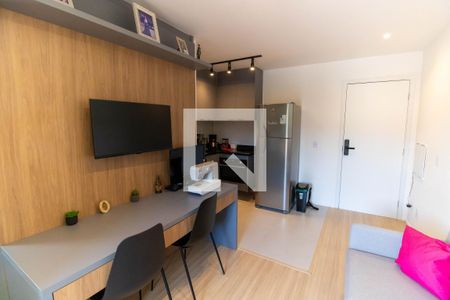 Sala/Cozinha de kitnet/studio à venda com 1 quarto, 38m² em Ingá, Niterói