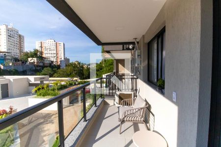 Varanda de kitnet/studio à venda com 1 quarto, 38m² em Ingá, Niterói