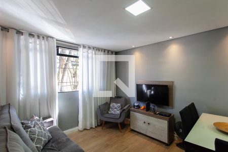 Sala de apartamento à venda com 3 quartos, 69m² em Guarani, Belo Horizonte