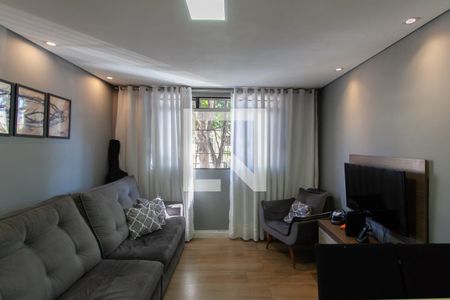 Sala de apartamento à venda com 3 quartos, 69m² em Guarani, Belo Horizonte