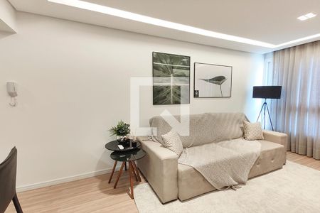 Sala de apartamento à venda com 1 quarto, 60m² em Ideal, Novo Hamburgo
