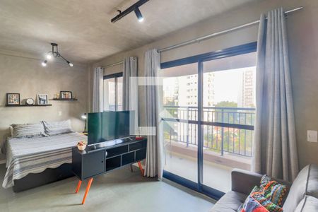 Sala de kitnet/studio para alugar com 1 quarto, 35m² em Campo Belo, São Paulo