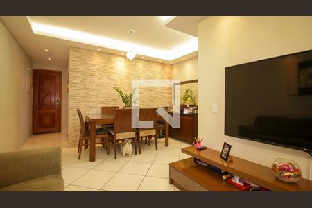 Sala de apartamento à venda com 3 quartos, 74m² em Vila Bancaria, São Paulo