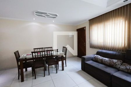 Sala de casa à venda com 3 quartos, 120m² em Vila Camilópolis, Santo André